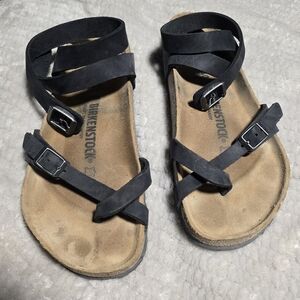 Birkenstock Black Strappy Sandals